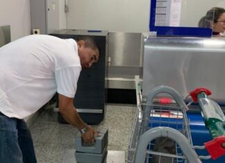 Balanças de bagagens passam por fiscalização no aeroporto de Palmas