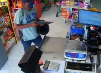 Suspeito de assaltar um supermercado é indiciado por roubo à mão armada e corrupção de menores