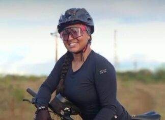Ciclistas fazem homenagem para vítima de acidente na TO-080: ‘Sempre sorridente e brincalhona’