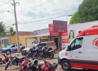 Suspeito de assaltar casa de drinks morre em troca de tiros com a Polícia Militar em hotel