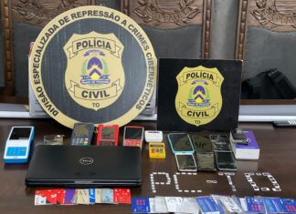 Polícia cumpre mandados em São Paulo contra suspeitos de aplicar golpes virtuais e fazer vítimas no Tocantins