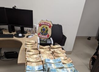 Dinheiro encontrado em caixas e bolsas durante operação que investiga contratos da prefeitura soma mais de R$ 3,6 milhões