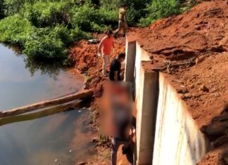 Corpo de jovem é encontrado com marcas de tiros em córrego; vídeo