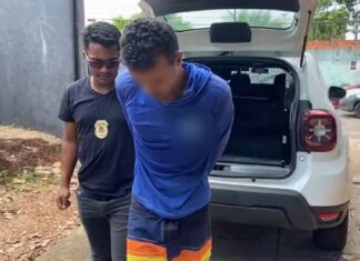 Suspeito de fazer mais de 20 disparos na frente de bar para matar rival é preso pela polícia