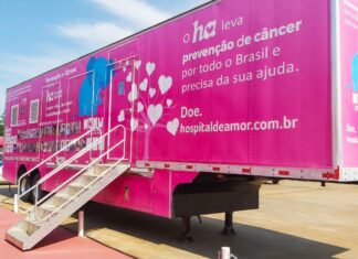 Exames gratuitos de mamografia e papanicolau são realizados na Praça dos Girassóis; saiba como agendar