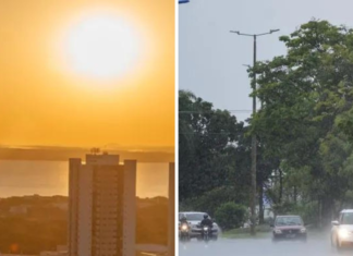 Chuva ou sol? Tocantins tem alertas de onde de calor, tempestade e chuvas intensas para o fim de semana