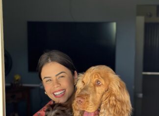 Ataque de cão a influenciadora que tentava proteger os pets foi flagrado por câmera de segurança