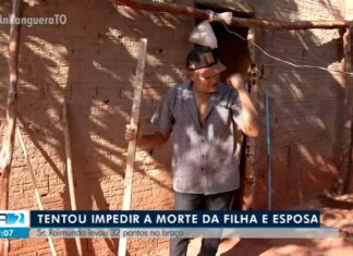 Suspeito de matar mãe e filha com golpes de facão foi até a casa das vítimas horas antes do crime e agrediu ex-namorada