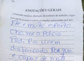 Mulher trancada pelo companheiro em casa jogou bilhete pela janela para pedir socorro: ‘Já apanhei tanto’