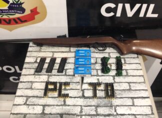 Polícia apreende arma com homem que teria matado cadela do vizinho