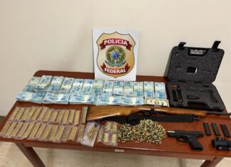 Foragido da Justiça do Tocantins é preso pela PF no Pará com armas e mais de R$ 200 mil em dinheiro