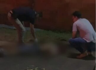 Homem é encontrado coberto de sangue em rua e confessa assassinato, diz polícia