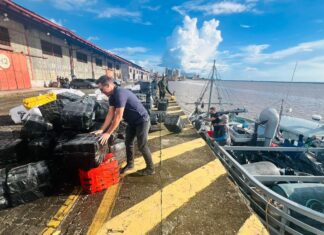 PF prende 5 pessoas e apreende mercadorias ilegais em alto mar na Ilha do Marajó