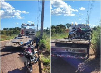 Moto com R$ 18 mil em multas é apreendida após ser parada por barulho excessivo no escapamento