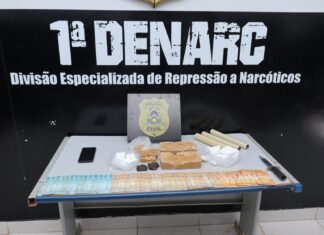 Mulher suspeita de distribuir drogas em pontos de Palmas e comparsa são presos por tráfico