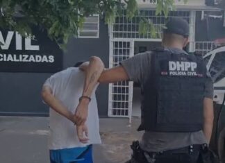 Suspeito de homicídio é preso após atirar em policiais e se render