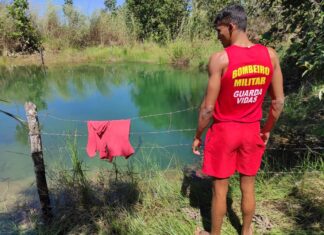 Homem é encontrado morto no fundo de lago com cerca de dois metros de profundidade