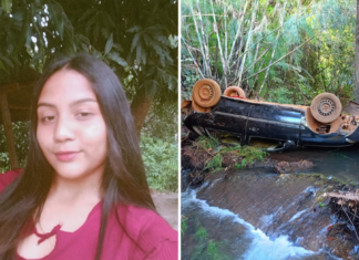 Corpo de adolescente que morreu após carro cair de ponte é enterrado