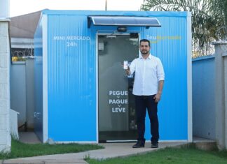 Na palma da mão e na porta de casa: mercados em condomínios facilitam compras e apostam na honestidade dos clientes
