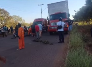 Motociclista morre e outro fica ferido após acidente entre duas motos