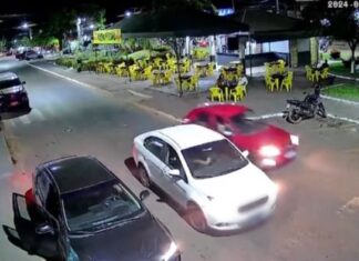 VÍDEO: Veja o momento em que empresário é assassinado com tiro no rosto dentro de carro