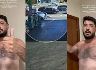 Assistente jurídico atropelado por advogado três vezes posta vídeo mostrando ferimentos e diz não saber motivo do crime