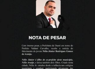 Filho de ex-prefeito morre em acidente de carro na TO-070