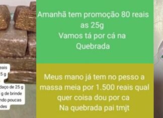 Suspeitos são presos após anunciar promoção de drogas em grupos de mensagens: ‘Venha correndo, poucas unidades’