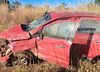 Duas pessoas morrem e uma fica ferida após carro capotar na TO-080