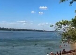 Adolescente de 13 anos morre após mergulhar e se afogar em praia no rio Tocantins