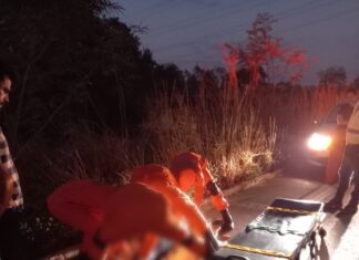 Motociclista sofre fratura após ser atingido por roda de carretinha que se soltou em rodovia