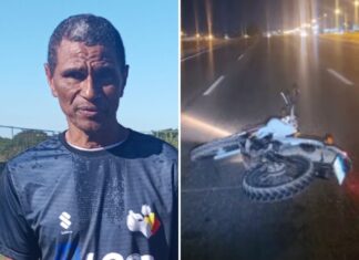 Motociclista que morreu após bater em caminhão parado na BR-010 era árbitro de futebol