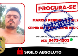 Foragido investigado por estuprar mulher no centro de cidade é encontrado em chácara de parentes
