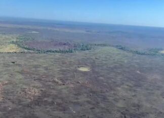 Incêndio florestal atinge a Ilha do Bananal e já consumiu cerca de seis mil hectares de vegetação