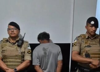 Suspeito de assassinar idoso de 70 anos com golpes de machado é preso e revela detalhes do crime, diz PM