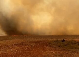 Incêndio de grande proporção em propriedades rurais deixa pessoas feridas em Buritirana