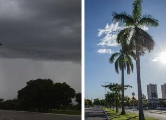 Setembro termina com alerta de chuvas intensas para o Tocantins; veja os municípios