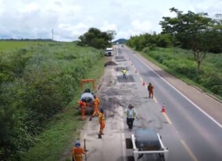 Trechos da BR-153 devem ser parcialmente interditados para obras