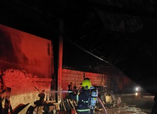 Caminhão explodiu em posto de molas enquanto passava por reparos no tanque de combustível