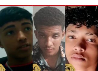 Polícia divulga fotos de foragidos suspeitos de espancar e assassinar jovem a facadas