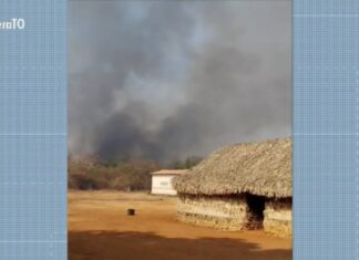 Incêndios ameaçam aldeias indígenas na região da Ilha do Bananal