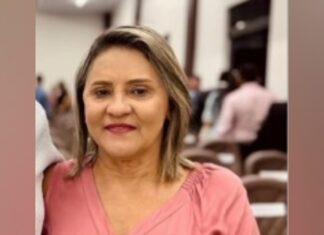 Primeira-dama de Araguaçu morre aos 61 anos após sofrer AVC