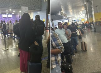 Chuva forte altera rota de voo e passageiros enfrentam madrugada de espera em aeroporto de Palmas