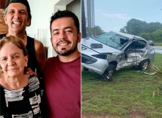 Mãe de cantor e de jornalista que morreu após acidente de carro em avenida de Palmas será enterrada nesta sexta-feira
