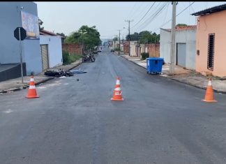 Motociclista bate contra carro em cruzamento e morre em Araguaína