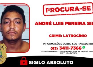 Foragido suspeito de latrocínio tem cartaz de procurado divulgado pela Polícia Civil