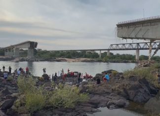Sobe para 11 o número de mortos após queda de ponte no rio Tocantins; seis seguem desaparecidos