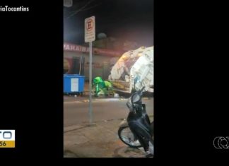 Mutirão para coleta de lixo é realizado em Palmas após dias de paralisação do serviço