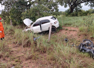 Casal morre em acidente na TO-336 e corpo de uma das vítimas vai parar embaixo de carro