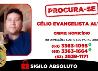 Suspeito de matar homem a facadas é procurado pela polícia e tem foto divulgada